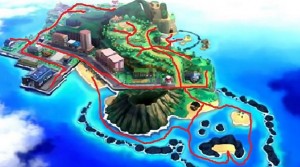 アローラ地方　ポスター ポケモン 地方モデル 一覧 ポケモン アローラ地方 ポスター 海外
