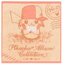 ハンドタオル　Pikachu Album Collection
