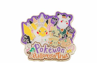 ロゴピンズ　Pokémon Halloween Time　600円