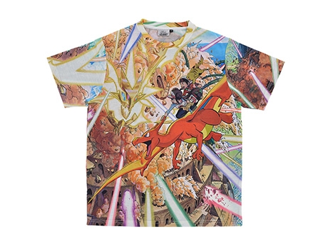 Tシャツ Pokemon EX Drawing -Yusuke Murata- ウルトラネクロズマ空中戦（S／M／L／XL）