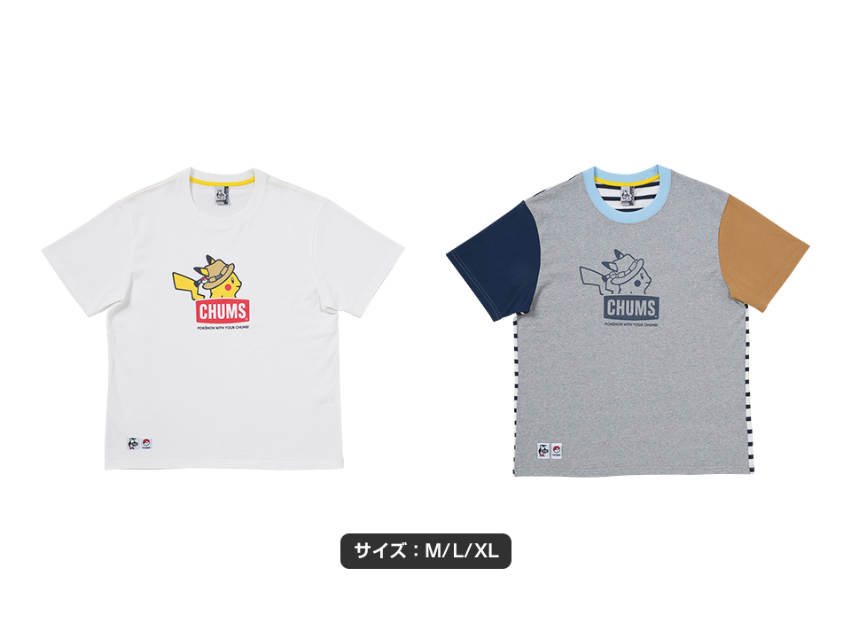 Tシャツ POKEMON WITH YOUR CHUMS! WH M