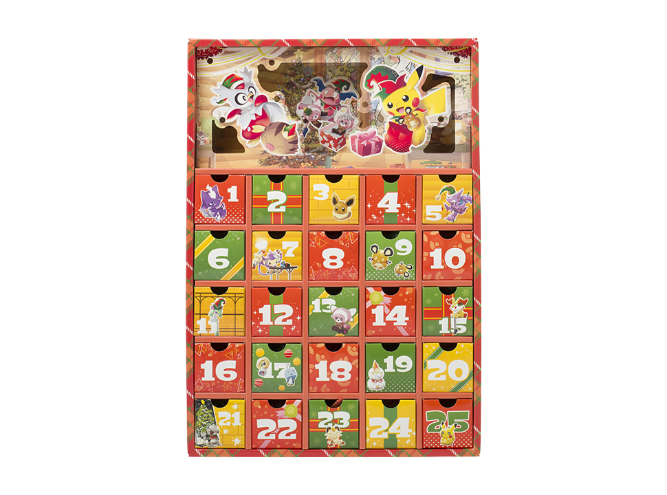 アドベントカレンダー Pokemon Christmas Toy Factory